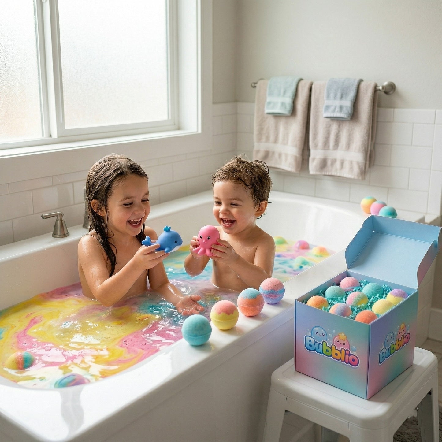 Bubblio®  Ocean Magic Box — 15 Bombes Surprise
