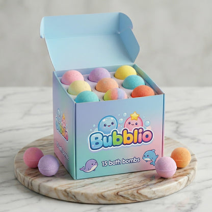 Bubblio®  Ocean Magic Box — 15 Bombes Surprise